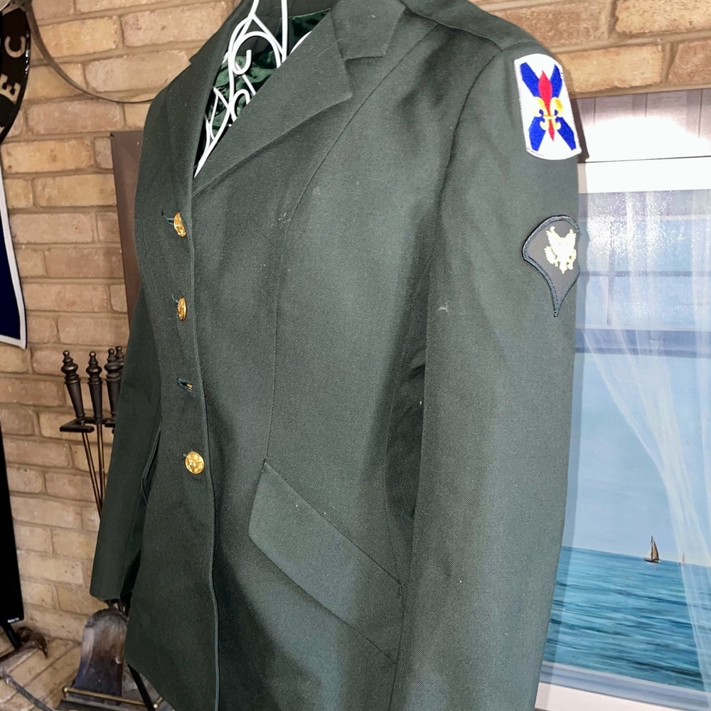Women's Army Green Military Field Jacket
